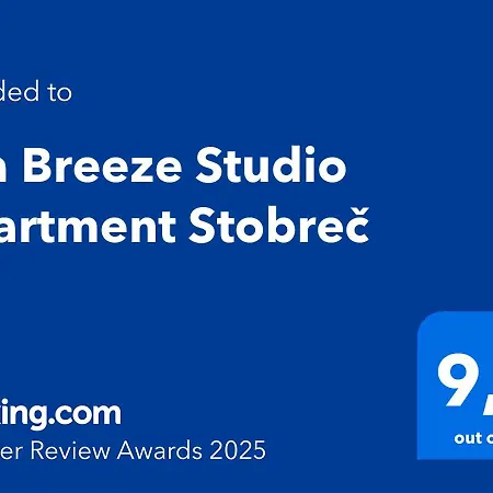 Sea Breeze Apartment, 30m To Pebble Beach, Stobrec With Summer Amenities דירה ספליט