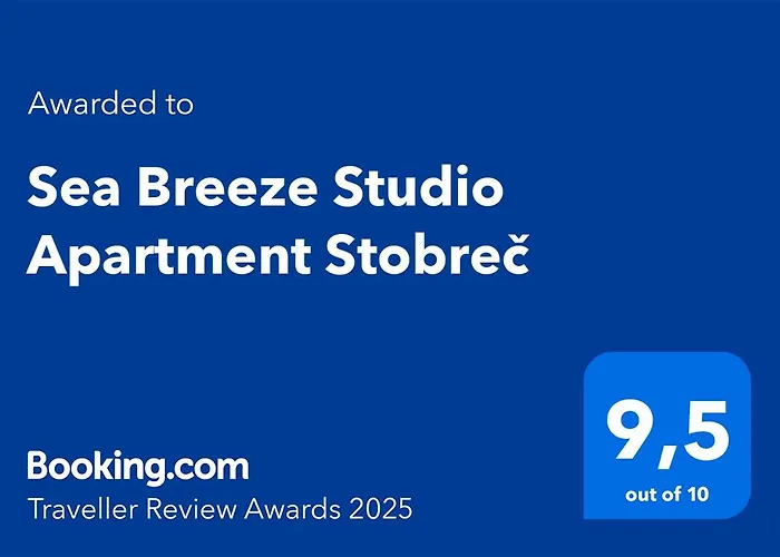 Sea Breeze Apartment, 30m To Pebble Beach, Stobrec With Summer Amenities דירה ספליט